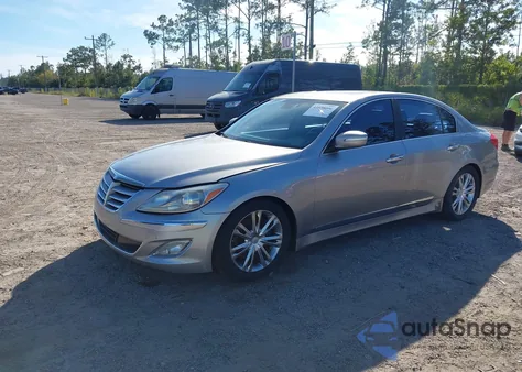 2012 Hyundai Genesis 4.6 z USA, uszkodzony, nr VIN KMHGC4DF8CU207126